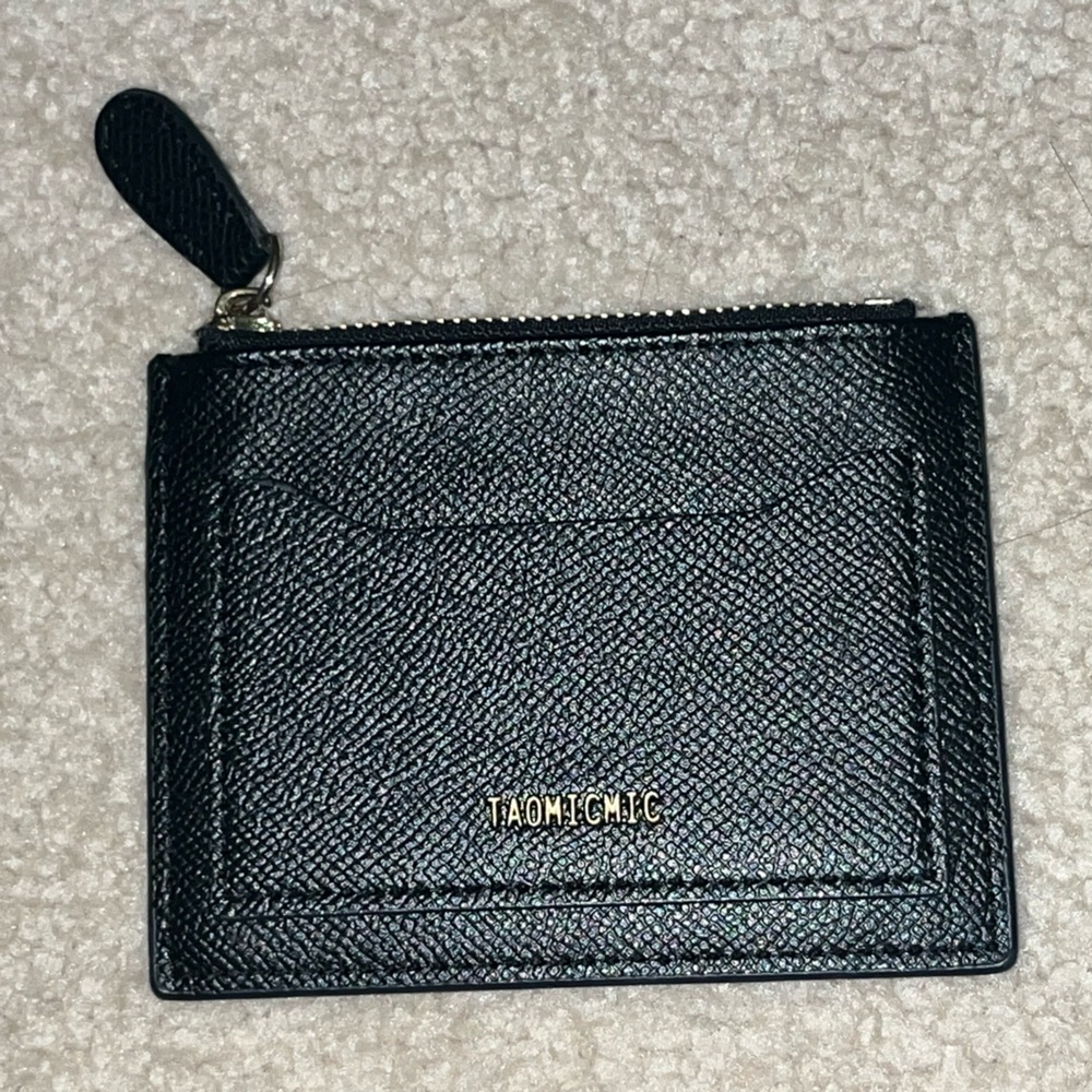 Black Card Holder Wallet